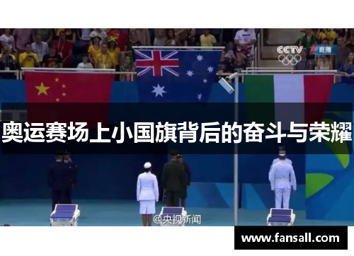 奥运赛场上小国旗背后的奋斗与荣耀